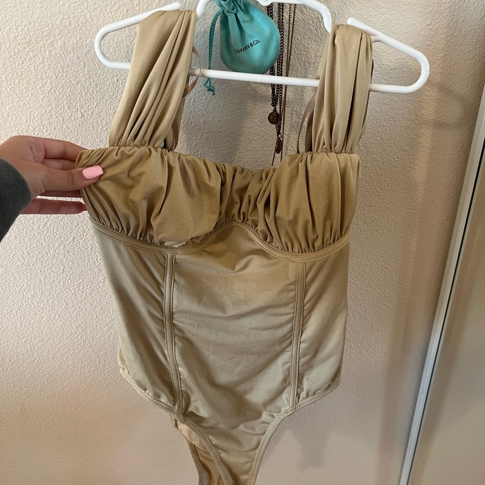 Princess Polly Gold Body Suit